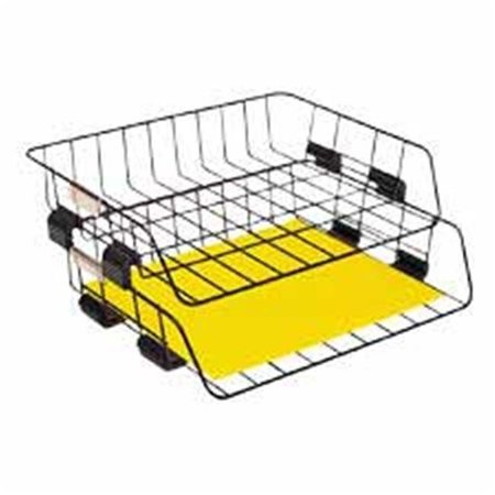 FELLOWES Fellowes Mfg. Co. FEL62112 Letter Tray- Side Loading- 13-.38in.x10-.13in.x2-.63in.- Black FEL62112